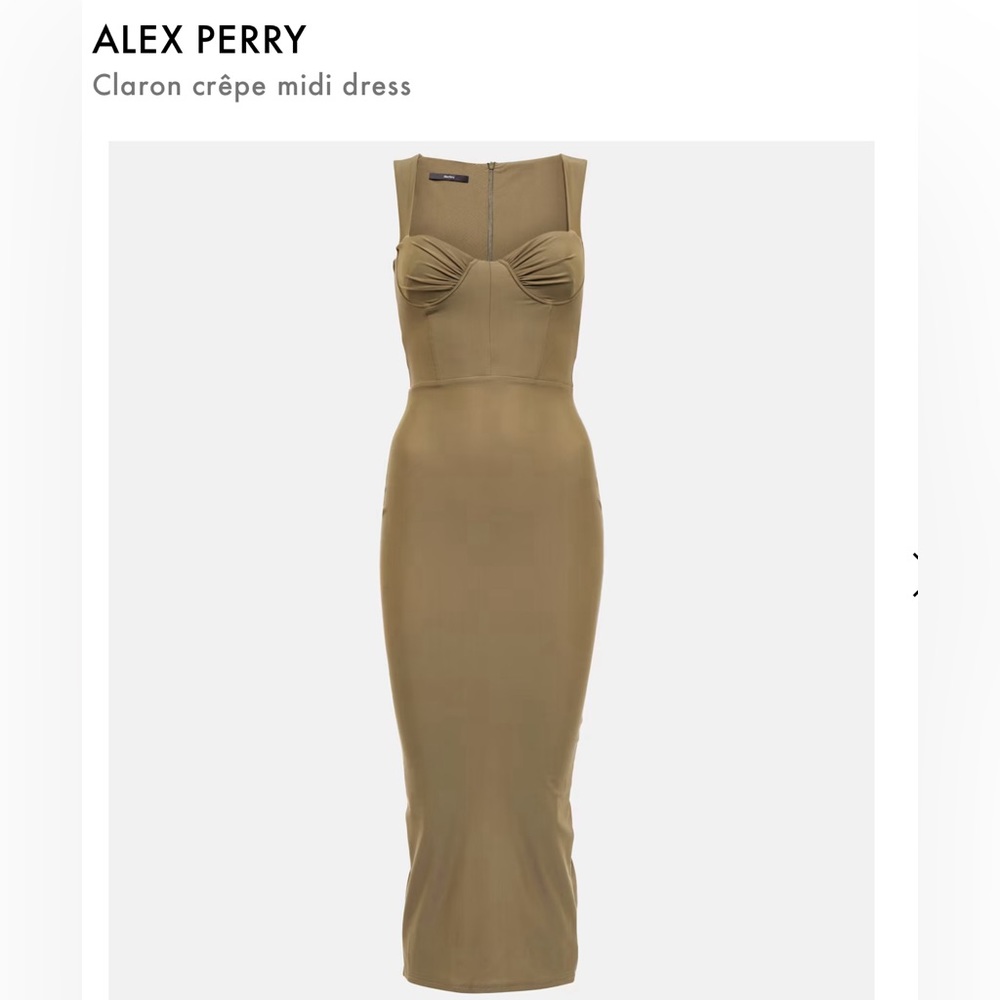Alex Perry Olive Dress Size 8